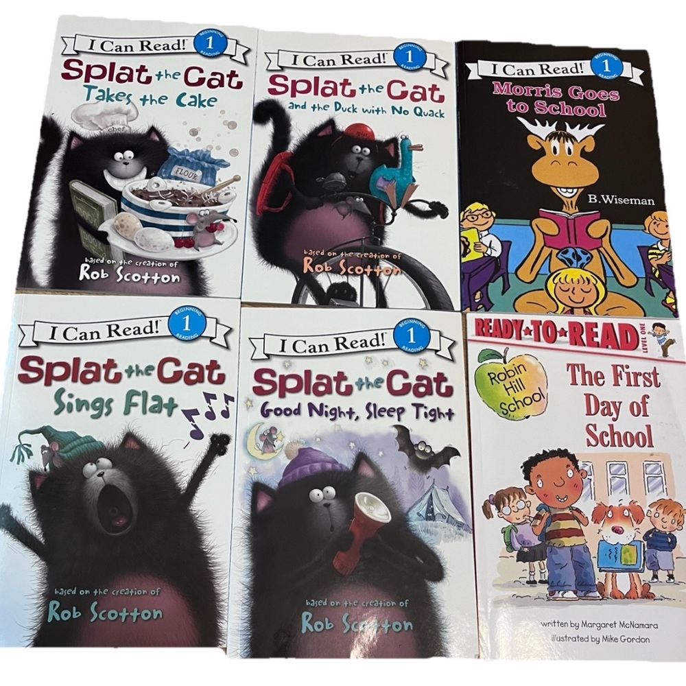 I Can Read! Level 1 Early Reader Lot – 6 Books